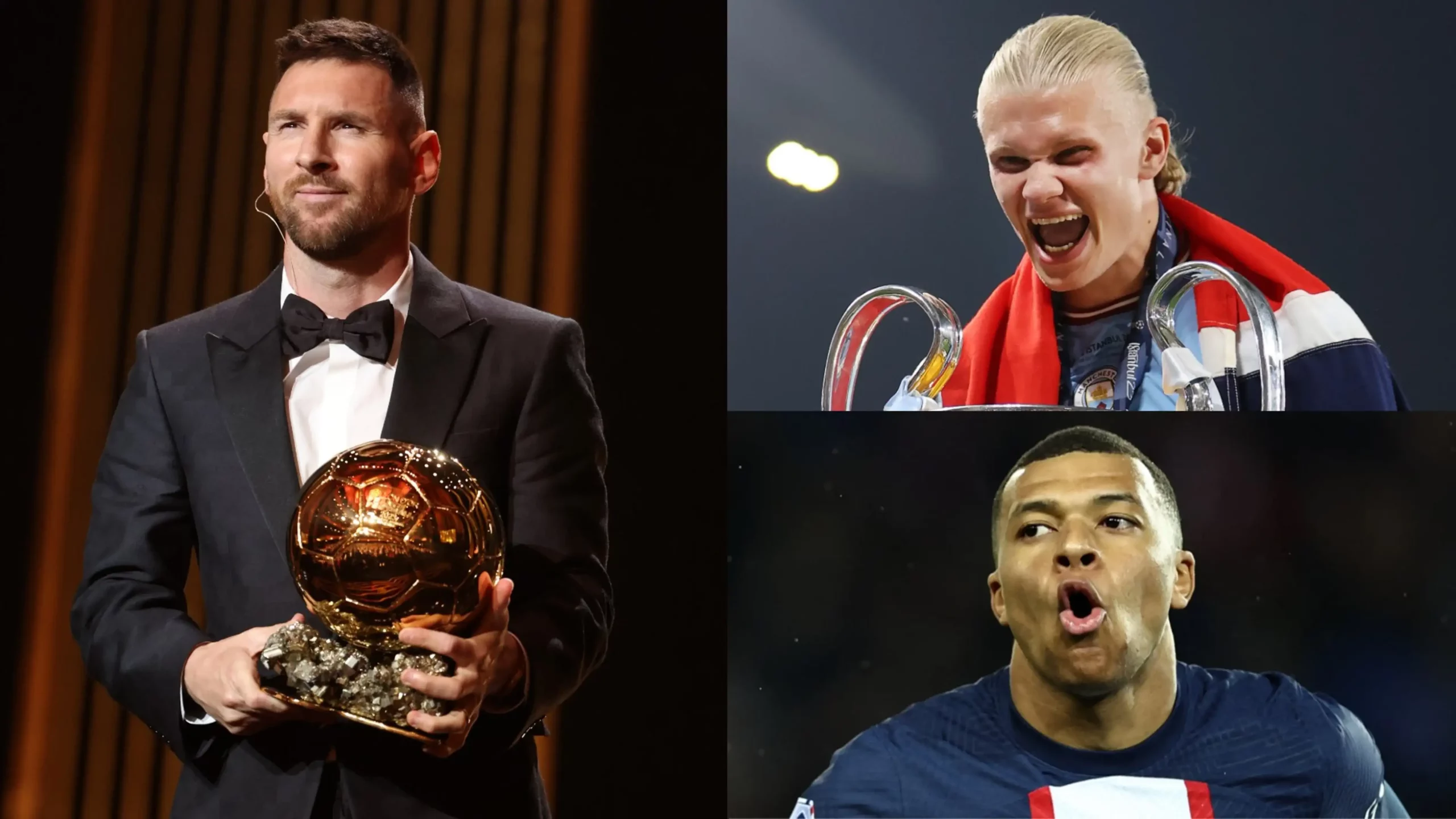 You will win Ballon d’Or Messi tells Haaland, Mbappe after claiming eighth award