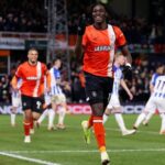 Luton’s Adebayo nets first top-flight hat-trick in Brighton mauling