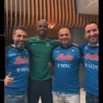 Napoli fans storm Cote d Ivoire for Osimhen