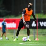Bayer Leverkusen boss optimistic of Boniface injury return