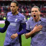 Liverpool strike late to beat Forest, Spurs fight back to close on top four