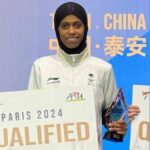 Taekwondo athlete Donia Abu Taleb