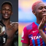 Israel Adesanya and Asisat Oshoala