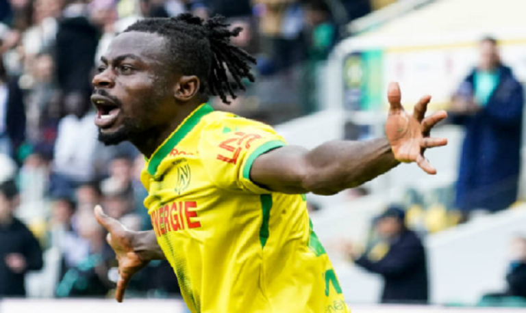 Moses Simon Shines Again with Another Assist as Nantes Draw 1-1 with Angers