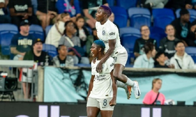 Asisat Oshoala scores seventh goal in her first NWSL season