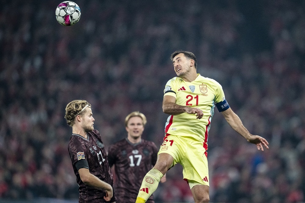 Ayoze Perez inspires Spain to 2-1 win over Denmark, secures top spot
