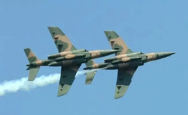airstrikes