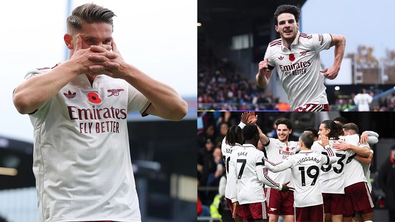 Arsenal beat Burnley