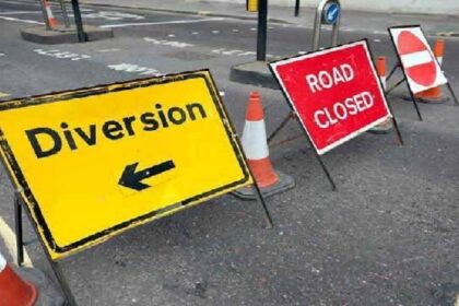 Lagos traffic diversion