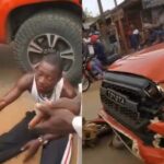 Mob beats DJ Chicken in Sagamu