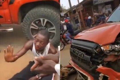 Mob beats DJ Chicken in Sagamu