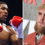 YouTube star Jake Paul and Anthony Joshua