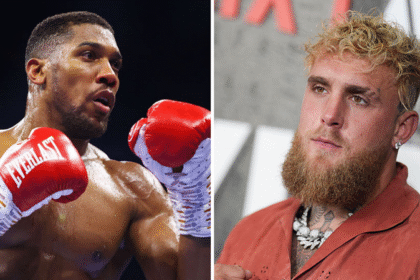 YouTube star Jake Paul and Anthony Joshua