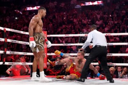 British-Nigerian heavyweight Anthony Joshua