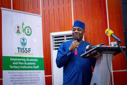 Minister of Education, Dr. Tunji Alausa