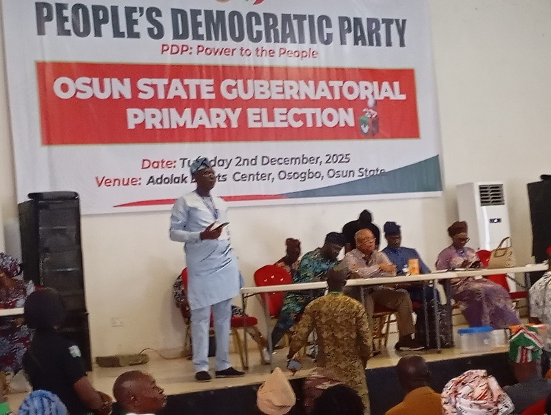 PDP begins Osun governorship primary