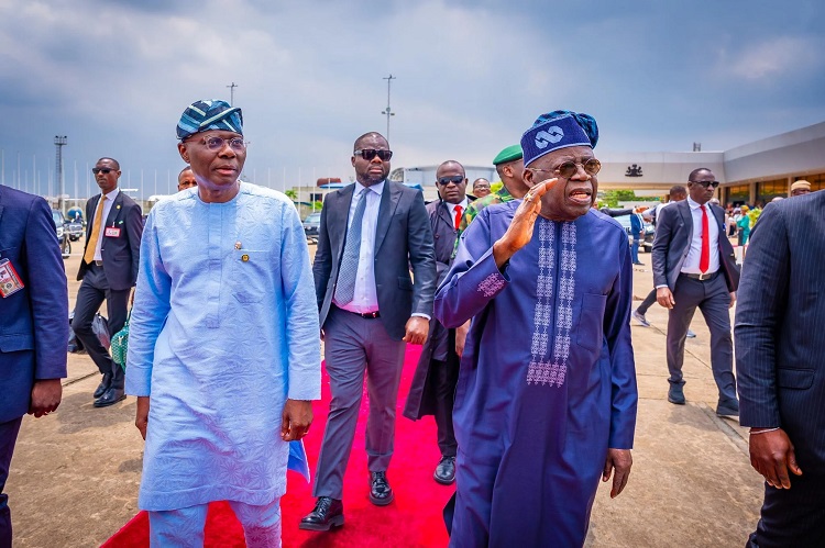 Sanwo-olu and Tinubu
