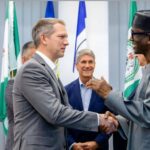 United States Congressman Riley Moore and Nuhu Ribadu