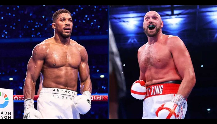 tyson fury and anthony joshua