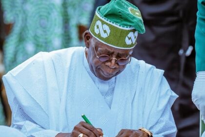 Bola Tinubu Sign