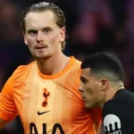 Spurs keeper Antonin Kinsky