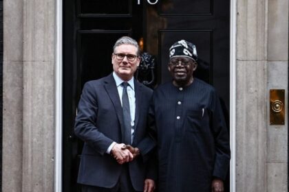 Tinubu meets UK PM Starmer