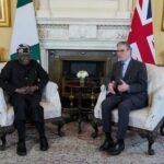 UK Prime Minister Keir Starmer and Tinubu