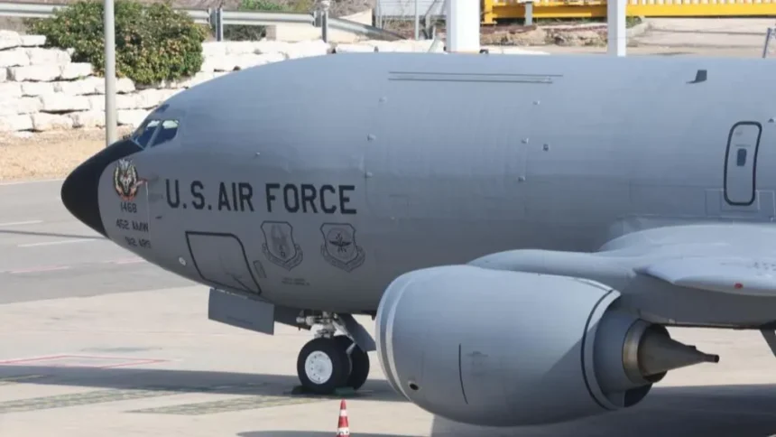 US refuelling aircraft crashes