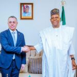 Vice President Kashim Shettima and his Swiss counterpart, Mr. Ignazio Cassis
