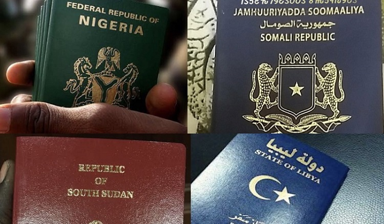African passports